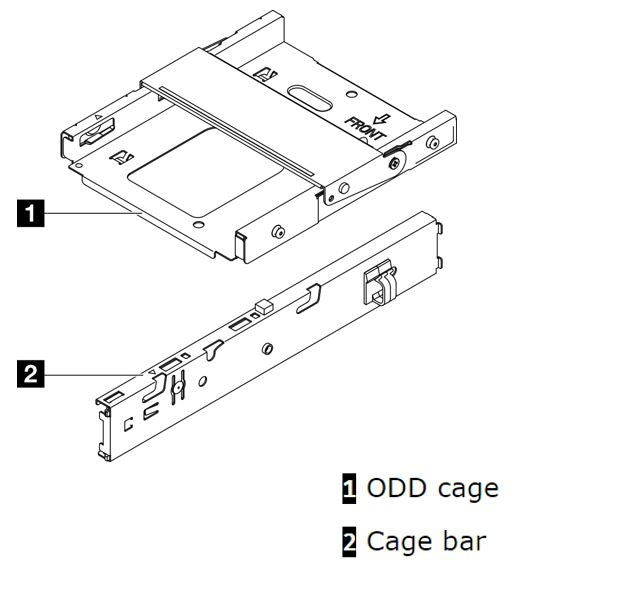 LenovoThinkSystem ST50 V2 Slim ODD Cage Kit LenovoThinkSystem ST50 V2 Slim ODD Cage Kit